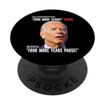Funny Biden Four More Years Teleprompter Trump Parodie PopSockets PopGrip Interchangeable