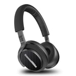Textured Skin Stickers for Bowers and Wilkins PX5 Headphones (Black Carbon)