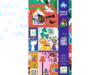 Djeco Jättepussel - Djurens Hus (36 Bitar)