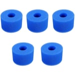 Bleu - Filtre en mousse éponge réutilisable Intex S1, 5 pièces, lavable, pour piscine, filtre en mousse, accessoire de natation