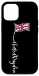 iPhone 13 Pro UK United Kingdom Signature Union Jack Flag Pole (on back) Case