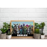 Barnrum Roblox Affisch 21×30 CM