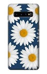 Daisy Blue Case Cover For Samsung Galaxy S10