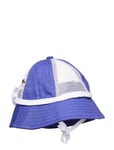 Bow Mesh Sun Hat Blue Mini Rodini