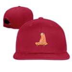 Pinakoli Unisex Lineman American Flag Snapback Hats Campus Adjustable Baseball Cap Hip Hop Dad 100% Cotton Flat Bill Ball Hat Run Hat