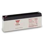 Yuasa NP2.3-12 Blybatteri ventilreglerat, 12 V 2,3 Ah