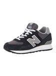 New Balance574 Suede Trainers - Black/Grey