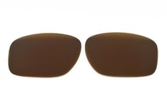 NEW POLARIZED BRONZE REPLACEMENT LENS FOR OAKLEY HOLSTON SUNGLASSES