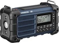 Sangean MMR-99 Dab Blue Emergency/Crank/Solar Radio