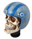 Simoni Racing Gear Shift Knob Skull Blå hjalm