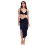 Strandkjol Draperad Black, Gottex