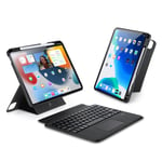 Dux Ducis Bluetooth-tangentbord Fodral iPad Air 10.9 4th Gen (2020) Svart