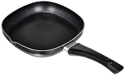 Ibili Indubasic Mini Grill Pan, Aluminium, Black, 18 x 18 x 6 cm