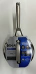 Ninja ZEROSTICK Premium 16cm Hard Anodised Aluminium Saucepan with Glass Lid