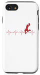 Coque pour iPhone SE (2020) / 7 / 8 Basketballer Heartbeat Pulse EKG Ballon de basket