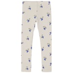 garbo&friends Leggings I Jersey Grapes Ecru | Vit | 62/68 cm