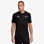 adidas Men's Nemeziz Jersey (Size S) Football Black Short Sleeve Shirt - New