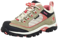 Timberland 4075R, Chaussures de randonnée fille - Marron (Taupe With Coral), 31 EU