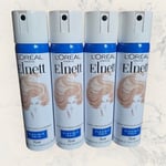4x L'Oreal Hairspray by Elnett for Flexible Hold & Shine 75ml