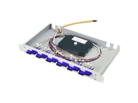 Telegärtner 48,30Cm (19") Lwl Patch Panel Basis Eco Mit 12 X Sc-Duplex Duplex Kupplungen Und 24 X Sc-Pigtails, 50/125, Om3, Multi- (H02030k9009)
