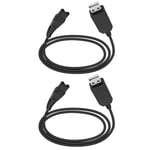 2x USB Shaver Charger Cable for Philip Norelco S500 Series AT750 AT751 AT890