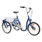 Monark Trehjulig cykel med 2 hjul bak Onesize