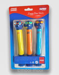Zoggs Stage 3 Confident Swimmers Zoggy Seal Dive Sticks 3 Pack Age 3+ Years