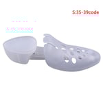Genomskinlig Avtagbar Justerbar Shoe Stretcher Shoes Tree Shaper Ra A