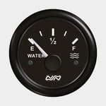 Nuova Rade Tankmätare Vatten 12/24V svart 0-190 Ohm