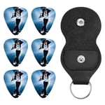 Michael Jackson Lot de 6 médiators pour guitare électrique, acoustique ou basse