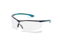 Sikkerhedsbriller Uvex Sportstyle 9193, klare linser, blå