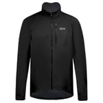 GORE WEAR Men's Cycling Jacket Spirit, GORE-TEX INFINIUM, Black, M