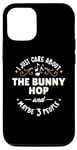 iPhone 14 The Bunny Hop Dance Gift - I Just Care About The Bunny Ho Case