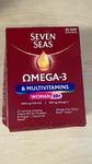 Seven Seas Omega-3 & Multivitamins Woman 50+**Damaged box**