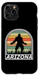 Coque pour iPhone 11 Pro Yéti Bigfoot Sasquatch Arizona Sunset