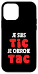 Je Suis TIC Je Cherche TAC - Déguisement TIC et TAC Duo Coque pour iPhone 12 mini