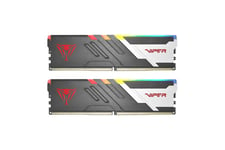 Patriot Viper Venom RGB DDR5 series - 32GB:2x16GB - DDR5 RAM - 6600MHz - DIMM 288-PIN - On-die ECC - CL40