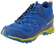 Viking Unisex Tind Mid GTX Walking Shoe, Blue Khaki, 6.5 UK