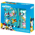 Disney Mickey Mouse Musse med vänner matlåda och vattenflaska i presentkartong