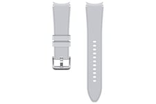 Samsung Watch Strap Sport Ridge Band - Official Samsung Watch Strap - 20mm - M/L - Silver