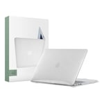 MacBook Air 13 M2/M3 (2022-2024) - Tech-Protect Smartshell Deksel - Glitter Clear