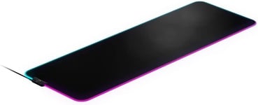 SteelSeries QcK Prism Cloth Gaming Mouse Pad - 2-zone RGB Illumination - Real-t