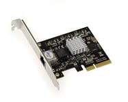 KALEA-INFORMATIQUE Carte contrôleur PCIe réseau LAN Ethernet 10 GB - 1 Port RJ45 avec Chipset TEHUTI Networks TN4010 10G NIC