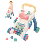 2in1 Baby Walker First Steps Activity Bouncer Musical Toys Car  aged 6-18 m