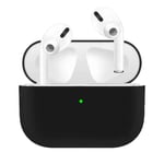 SiGN Ultra-slim Silikonetui til Ladeetui for Apple AirPods Pro - Svart