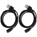 2pcs Charger Cable Compatible For Fenix 6X Smart Watch USB Charging C FST