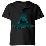 Harry Potter Sorting Hat Silhouette Kids' T-Shirt - Black - 5-6 Years