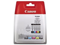 Canon PGI-570/Cli-571 Black & Colour Pixma MG5750 Genuine Ink Cartridges