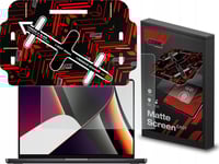 Filtr Grizzglass Folia Matowa Grizzglass Mattescreen Easy Do Apple Macbook Pro 16" 2021