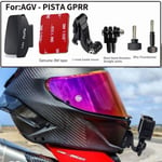 Pour AGV-PISTA GPRR sangle mentonnière pour casque de moto, mise à niveau sur mesure, pour GoPro, pour SHOEI